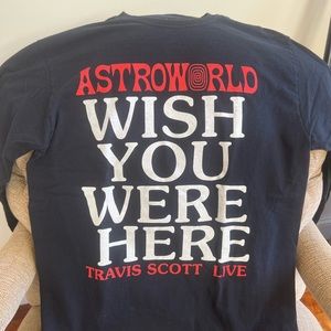 Travis Scott Astroworld 2018 tour Shirt, Medium